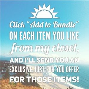 Add items to a bundle!